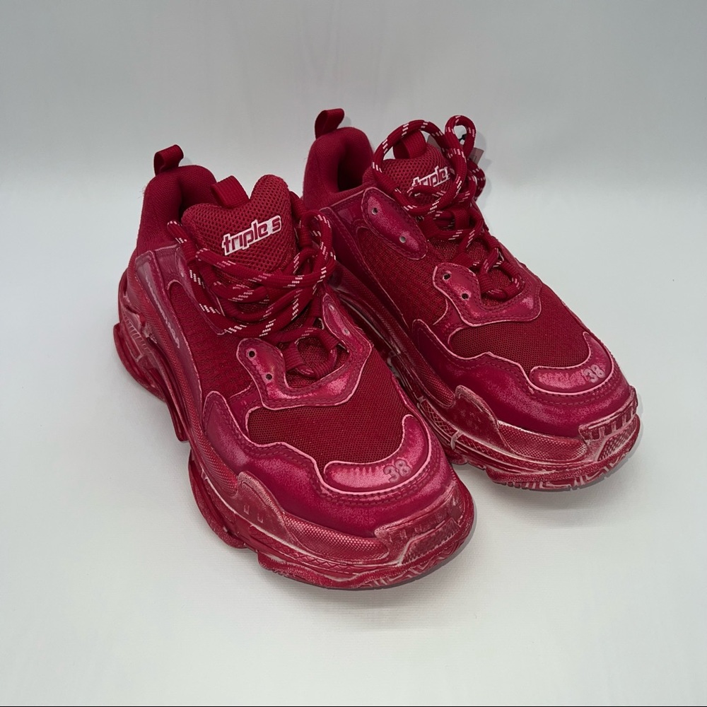 BALENCIAGA
Distressed Triple S Faded Sneaker - Picture 2 of 9